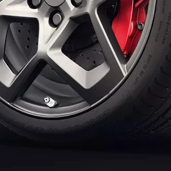 4pcs krog avto ventil pnevmatike jedro kape Za Volkswagen AMG Mercedes Benz SLINE AUDI, BMW M Honda LEXUS JEEP Hyundai