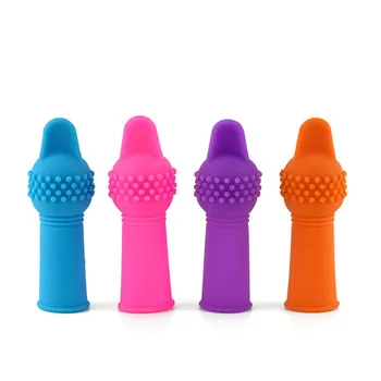 YUELV Mini Prst Vibrator za G-spot Massager Klitoris Stimulator Ženska Masturbacija Silikona z vibriranjem Prst Prstan Sex Igrače Za Ženske