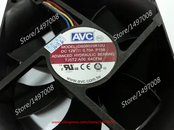 AVC DS08025R12U P158 DC 12V 0.70 A 80x80x25mm Strežnik Hladilni Ventilator