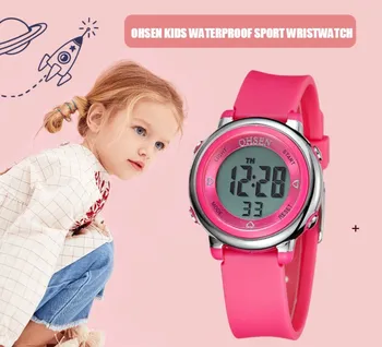 OHSEN Otroci, Fantje, Dekleta, Plavanje Športne Digitalni Zapestje Gledati Nepremočljiva Obleka watch darila za Otroke otroci ura športne ure
