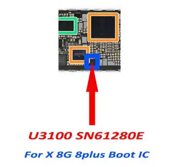 SN61280E Za iPhone 8G 8plus 8+ 8P X U3100 Fotoaparat IC Fotoaparat VDD Povečanje Čip SN 6128OE