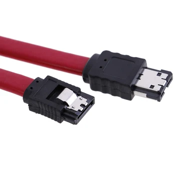 ESATA, da SATA Kabel Serial ATA External SATA Kabel Adapter 7 Pin Moški Convertidor Adapter Kabel Oklopljen Kabel 0,5 M/ 1M
