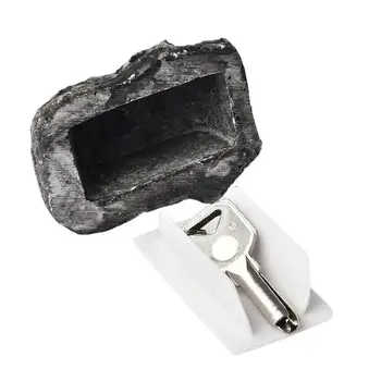 Kamen Oblikovan Tipko Škatla za Shranjevanje Trajno Kakovost Simulacije Kamen, Skrit Denar Zasebni Ključ Anti-izgubil Zavarovanja Mini Ponaredek Kamen Primeru