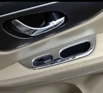 4pcs Vrata, okna nadzor stikalo gumb ploščo kritje za Nissan Qashqai J11 2016 2017