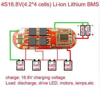 3S 4S 5S CELICE 25A BMS 18650 Li-ionska Litij Baterija za Varstvo Polni Penzion 3.7 Modul