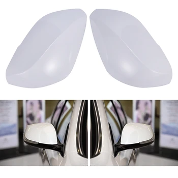 2 uds (izquierda + derecha) cubierta par espejo retrovisor blanco tapa-Cubierta del cuerpo del espejo bočni par Infiniti Q50