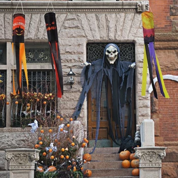 Vse Vremenske Halloween Veter Nogavica Visi Zastava Doma Stranka Restavracija Dekoracijo Vreme Indikator