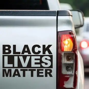 Auto Avto Nalepke Trajne Nepremočljiva Black Življenja Važno, Nalepke Vinyl Avto Dekoracijo za Prenosnik Okno Avtomobila Avto Styling