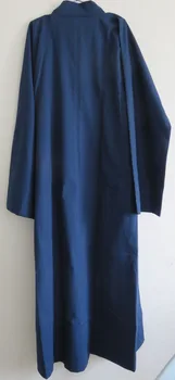 Po MERI Unisex Jeseni&Pomlad debel bombaž&perilo Zen meditacija obleke menih bo ustrezala postaviti haljo borilne veščine enotno temno modra