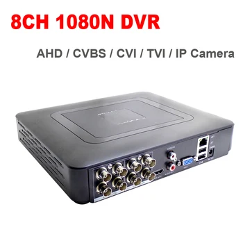 4CH 8CH AHD DVR Mini CCTV HD Video Nadzor, Varnostni Sistem, Hibridni Onvif Za IP Kamero Analogni CVI TVI 1080P 1080N CVI HDTVI