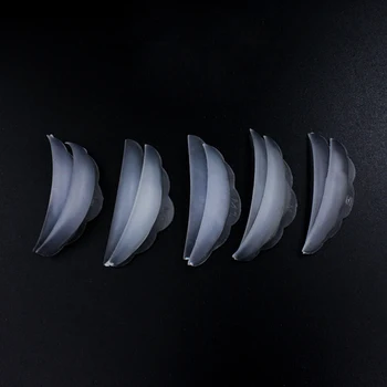 5 Para 3D Podaljšanje Trepalnic Debele Dolge Curler Orodja Silikonski Gel Trepalnic Obliž Iz Oči Blazine Lepoto Ličila Obliži