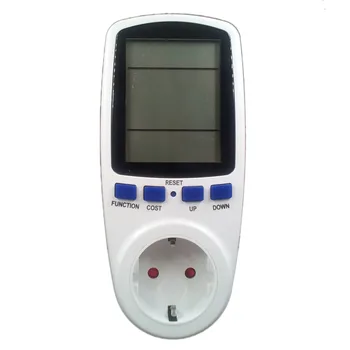 Digitalni Napetost Moč Analyzer Monitor Tester Watt meter Moč, Energijo Merilnik Samodejno Kwh Stikalo AU EU UK NAS Plug