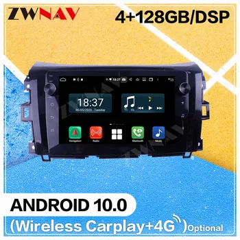 4+128G DSP Carplay Android 10 Zaslonu Predvajalnik Za NISSAN Navara 2016 Avto GPS Navigacija Auto Radio Audio Stereo Diktafon Vodja Enote
