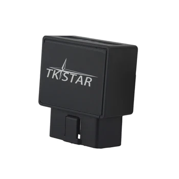 Brezplačne hitro pošiljko!10pc TKSTAR GPS GSM Avto Tracker TK816 OBDII Motorja on/off Stanje, Free web/ APP avto gps 12-24v daljinski upravljalnik