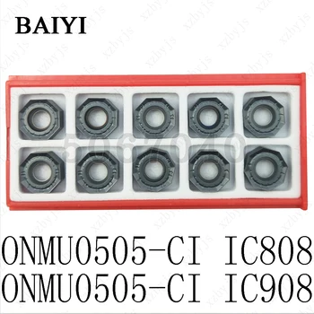 ONMU0505-CI IC808 ONMU0505-CI IC908 dvostranski hitro-vir obraz rezkanje CNC rezalnik, ki se vstavi za mletje iz nerjavečega jekla, rezkanje