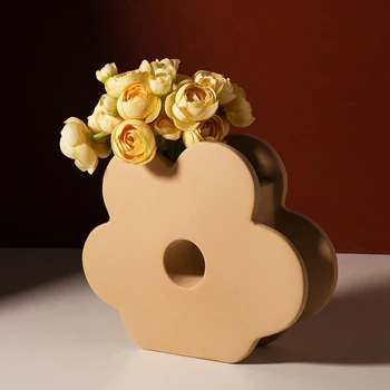CSS Keramične Vaze za Sveže Cvetje ali Vaze za Cvetlični Ureditev s Posušeno Cvetje, Dom Tabela Verandi Odlikovanja