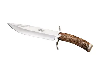 Joker CC36 fox lovski nož z jelen antler pest in 17 cm rezilo.