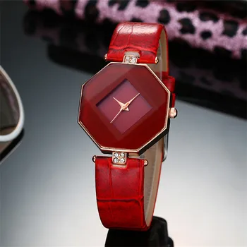 Visoko kakovost 2019 novo 5 barvo nakit watch moda za Ženske, darila za ženske Ure Dragulj, dragulj, cut kvarčne ročne ure zegarek damski