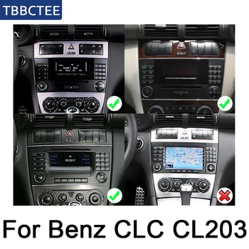 Avto Radio Stereo GPS Navigacija Za Mercedes Benz Razred CLC CL203 2008 2009 2010 NTG Android Bluetooth Multimedijski Predvajalnik Avdio