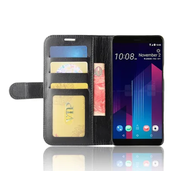 Blagovne znamke gligle R64 vzorec usnjene denarnice primeru kritje za HTC U11 Plus primeru zaščitni lupini vrečke