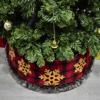 Zlata Snežinka Božično Drevo Krilo Božično Drevo Ovratnik Osnovno Kritje Stranka Doma Dekor Božič, Srečno Novo Leto 2021
