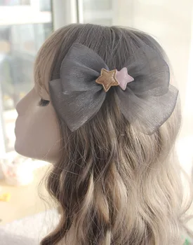 Ročno izdelana mehka sestra star Lolita headdress lolita strani posnetek cute cute vrh posnetek dodatki za lase