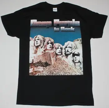Deep Purple V Rock Black T Shirt Whitesnake Hard Rock Gillan Blackmore Jon Lord