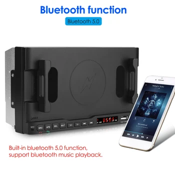 Brezžični USB Polnilnik predvajalnikih Bluetooth Vodja Enote Brezžični Polnilnik USB FM AM Radio App Nadzor za iOS Android