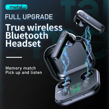 Najnovejši R20 TWS Slušalke Bluetooth Brezžične Slušalke Nepremočljiva Globok Bas Čepkov Res Brezžične Stereo Slušalke Športne Slušalke