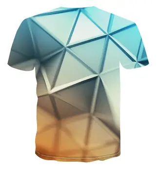 3D nove modne moške dihanje udobno t-shirt 3D tiskanje poletje kratek rokav krog vratu vsakodnevno casual T-shirt s-6xl