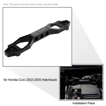 Za Honda Civic 2002-2005 Akumulator Tie Down Naramnicami Aluminij Zlitine Baterija Pritrdite Nosilec Nosilec Sprememb Pribor