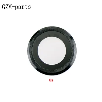 GZM-deli 20pcs/veliko Kamera Zadaj Imetnik s Leča za iPhone 6S 4.7 palčni Nazaj Fotoaparat Stekla Rose/ Zlato/ Siva/ Srebrna