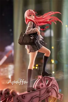 28 cm Anime Draga V FRANXX Slika Igrače Nič Dveh 02 Seksi Dekleta PVC figuric-Igrač za Odrasle Zbirateljske Model Lutka Igrače