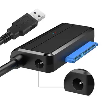 45 CM USB 3.0, Da Sata 3 2 1 Adapter Pretvornik-Kabel SataIII, Da USB3.0 Za 2.5
