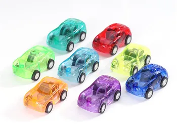 6pcs Srčkano Sladkarije Barve avtomobilčki Najboljše Božično Darilo za rojstni dan za Otroka Plastično Mini Avto model otroci igrače za fante in dekleta