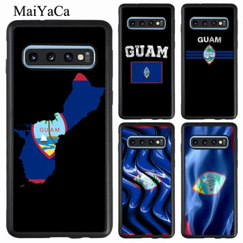Guam Zastavo Ohišje Za Samsung Galaxy A51 A71 A21S A20e A31 A50 A70 M21 M31 S9 S10 S20 Plus Opomba 20 Ultra