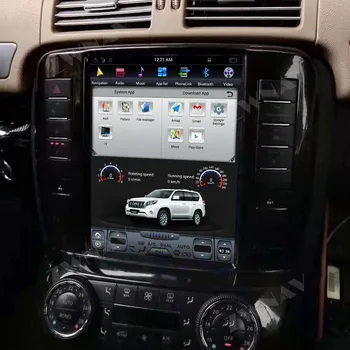 Android 9.0 Navpično Tesla Zaslon IPS Avto Multimedijski Predvajalnik, Stereo Za Mercedes Benz R230 SL SL500 2001 + Radio, GPS Navigacija