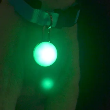 4pcs LED Svetilka Pes, Mačka Ovratnik Žareče Obesek Noč Varnost Jjeza Vodi Ogrlica Svetlobna Svetlo Dekoracijo Ovratnice Za Pse