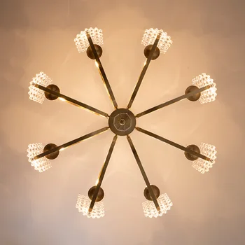 Nordijska led stekleno kroglo lustre pendente opica lučka deco chambre kuhinja napeljave, kuhinjo, jedilnico, bar jedilnica