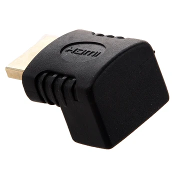 HDMI adapter 90 stopinj pod pravim kotom L - tip (spodnji)črna