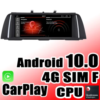 Avto Navi GPS Navigacija Android 10 Za BMW 5 F10, F11 F18 M5 520 530 CIC NBT EVO Avdio iDrive Carplay Večpredstavnostna Stereo Sistem