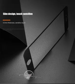 Nova črna rob 9D kaljeno steklo screen protector za xiaomi Mi CC9 9 PRO 5G Redmi Pojdi Note8