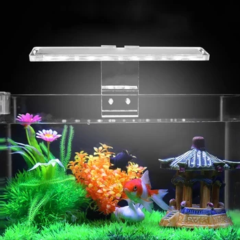 Fish Tank Svetilke LED Akvarij Rastlin Plazilcev Luči, Visoko Svetlost za Varčevanje z Energijo