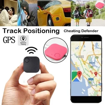 Bluetooth Kvadratnih Smart Tracker Prenosni Lokator za Avto Fant Anti-Izgubil Dvosmerna Alarm Opomnik