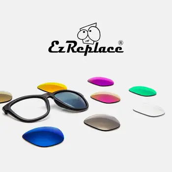 EZReplace Polarizirana Zamenjava Leč za - Oakley, Hijinx sončna Očala - BlackPPlus-BluePPlus