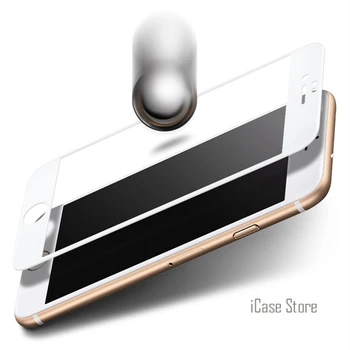 Celoten Zaslon Zaščita Kaljeno Steklo Za Apple iPhone 6 6Plus Screen Protector Film 4.7 5.5 palčni 6S Trdoto Eksplozije Dokaz