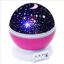 Glasba USB Polnjenje z Dvojnim namenom Star Rotacijski Projektor Nočna Sanje Nočna Sedem-barva Spalnica Nočna