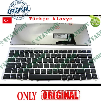 Nov Laptop tipkovnici za Sony Sony Fw FW270JW FW280J FW290 FW130E FW170J FW139N/W FW140N z Okvirjem Black turščina, TR 148084311