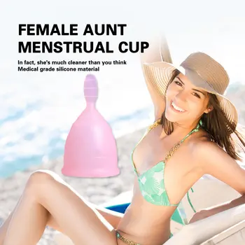 Ženska Moda in ženske Ženski Higienski Izdelek za enkratno uporabo Medicinskega Silikona Mehko Menstruacije Pokal Zdravstvenega Varstva Lepota