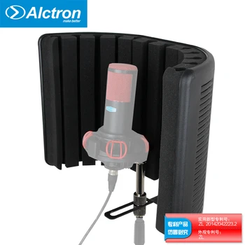 Alctron PF66 Studio Mic Zaslon, Mikrofon izolacije Ščit, Akustični Difuzor Zaslon